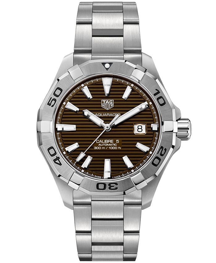 Tag heuer aquaracer macy's on sale