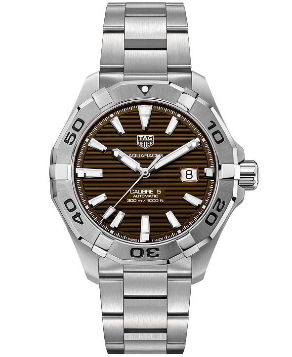 tag heuer aquaracer 43mm calibre 5