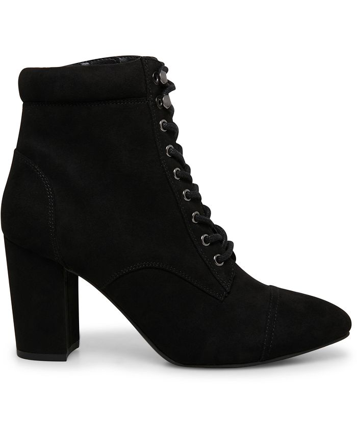 Madden Girl Justinee Lace-Up Booties & Reviews - Boots - Shoes - Macy's