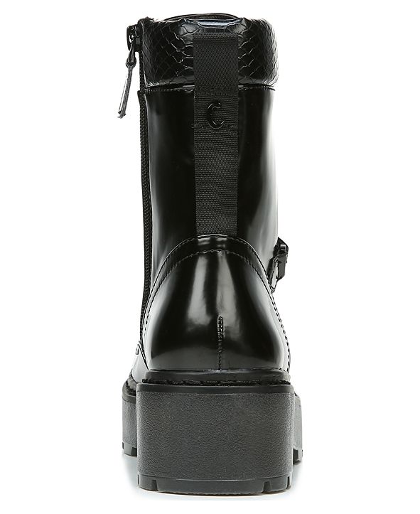 sanders platform lug sole combat boot