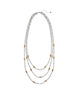 image of The Sak Three Row Necklace