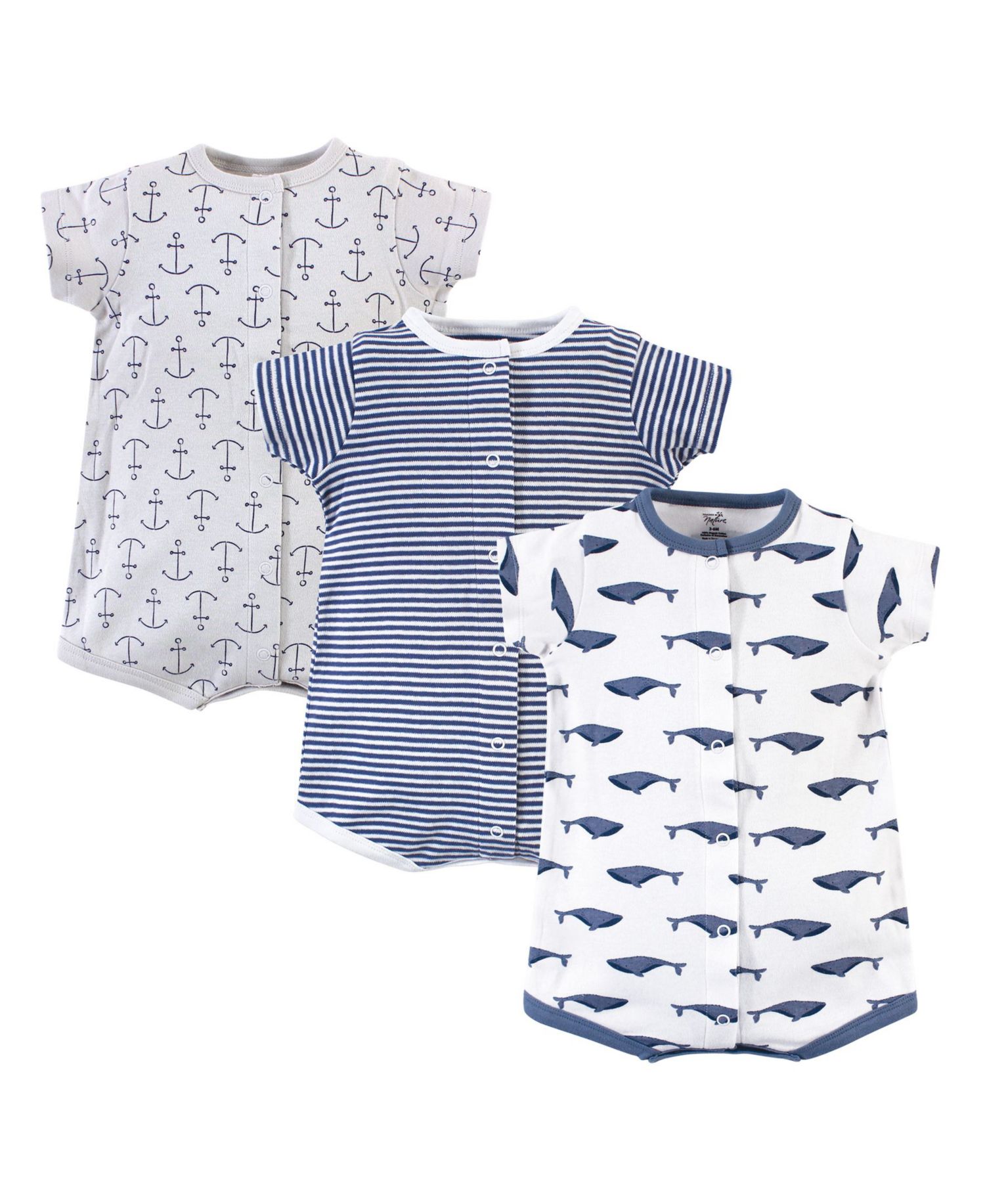Baby Boys Natural Cotton Jumpsuits