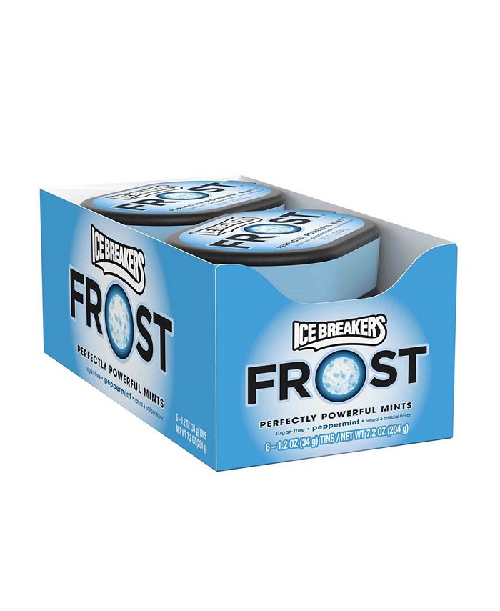 Ice Breakers Frost Peppermint Mints, 1.2 oz, 6 Count Macy's