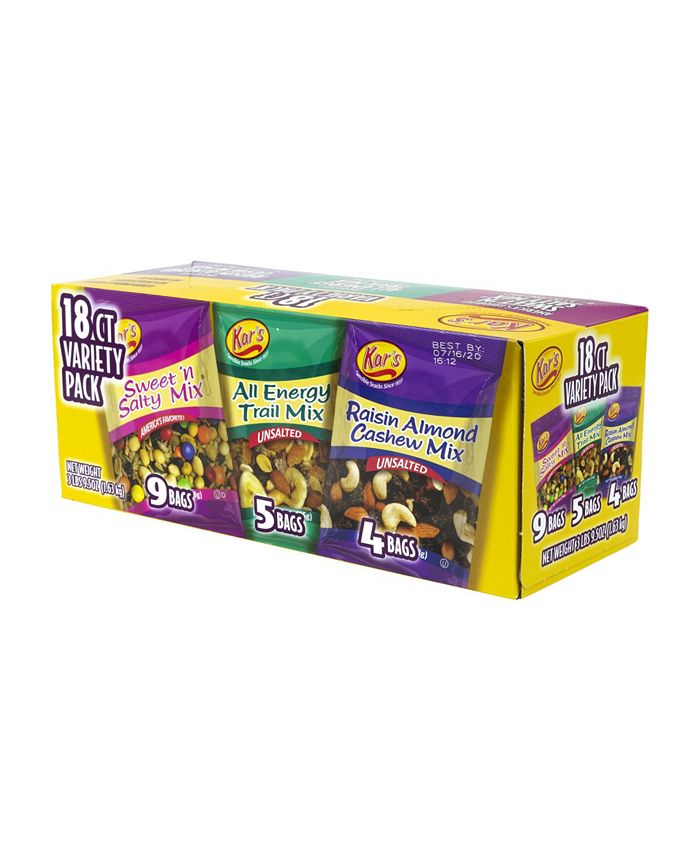 Kar's Trail Mix Variety Pack, 18 Count Macy's