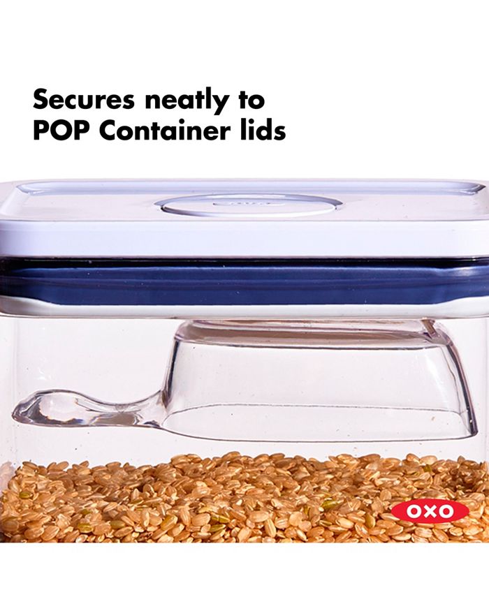 NEW OXO Good Grips POP Container Accessories 3-Piece Scoop Set 1/2 Cup  Capacity
