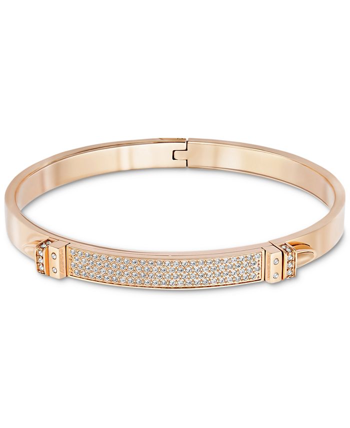 Swarovski rose gold bangle bracelet Outlet