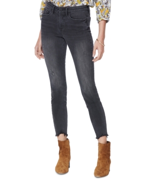 image of Nydj Ami Frayed Skinny Jeans