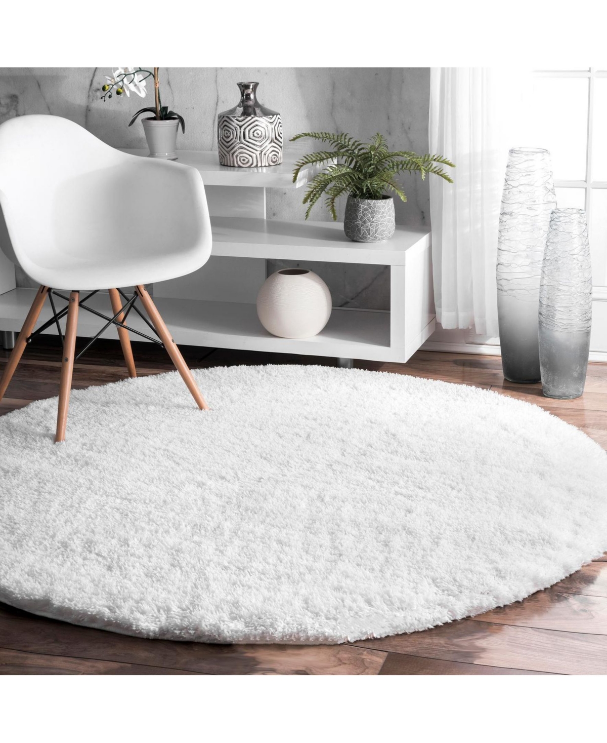 nuLoom Gynel OZAS01AArea Rug - White