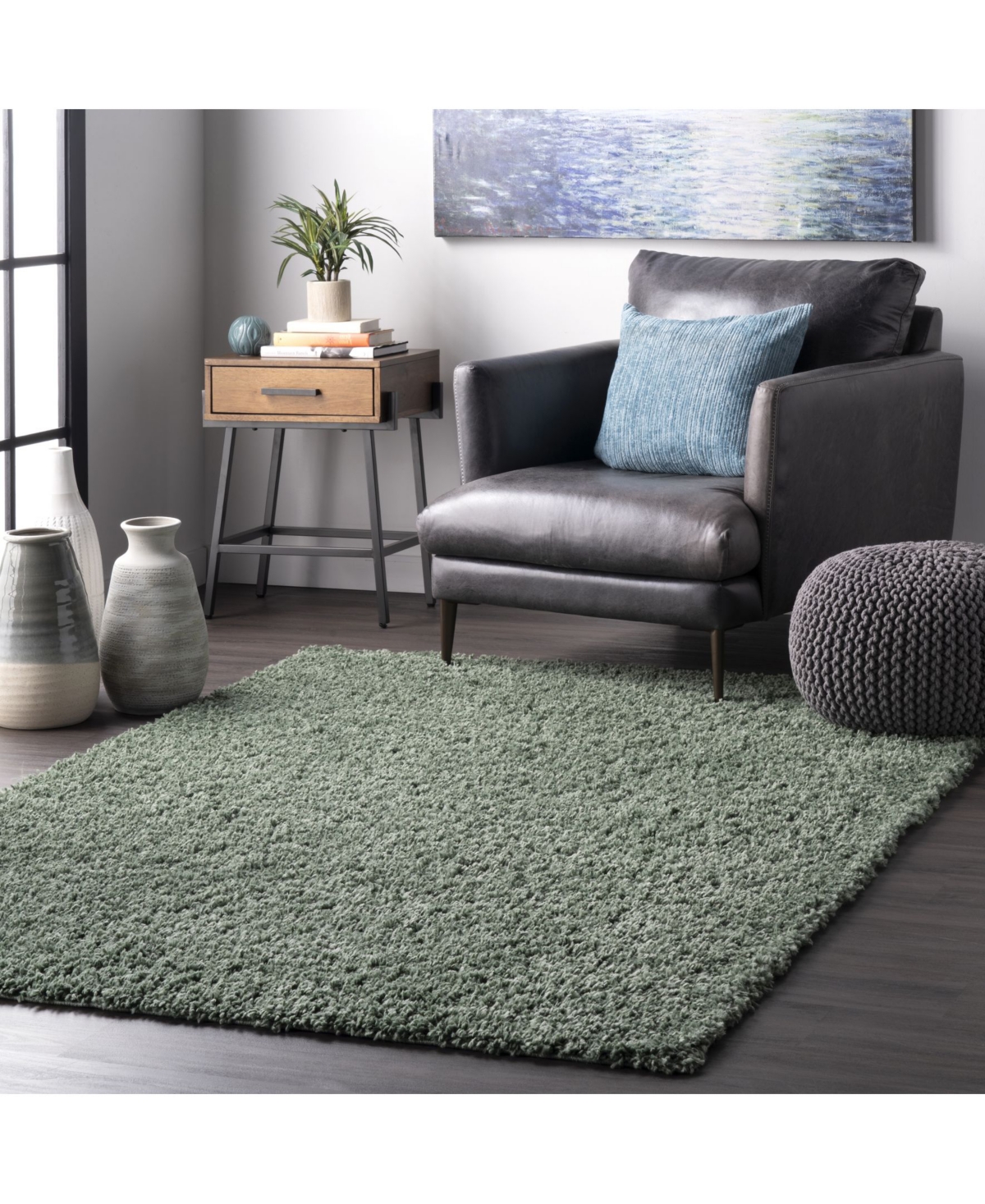 nuLoom Kara KKBX01GArea Rug - Green