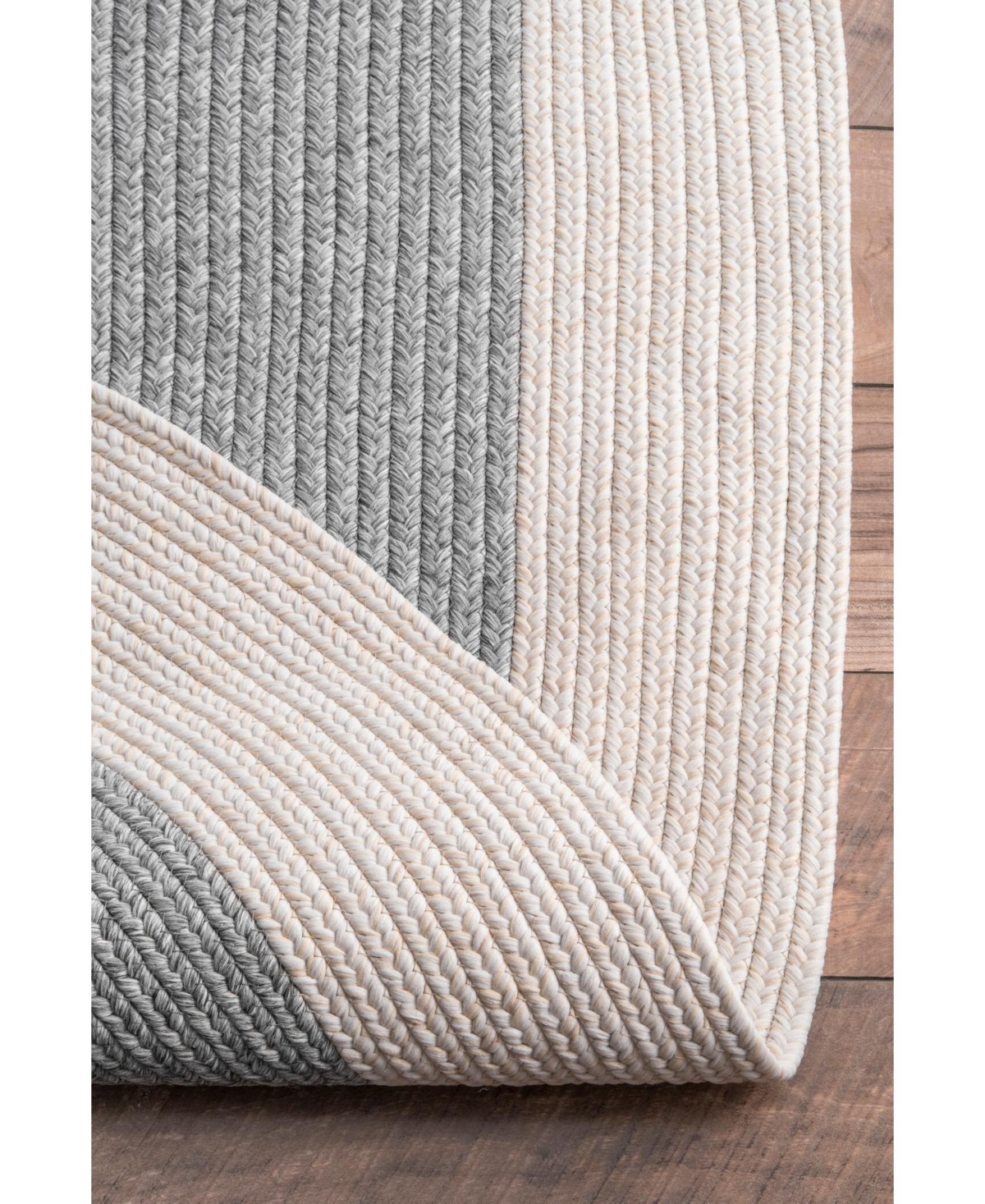 nuLoom Delaine HJFV03AOutdoor Area Rug - Gray