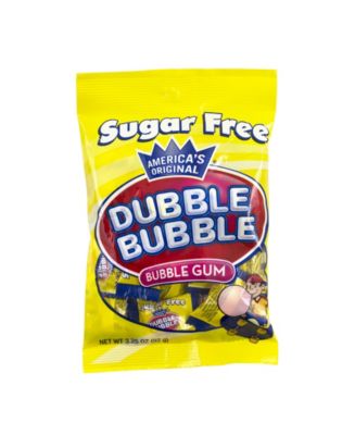 Dubble Bubble Sugar-Free Bubble Gum, 3.25 oz, 12 Count - Macy's