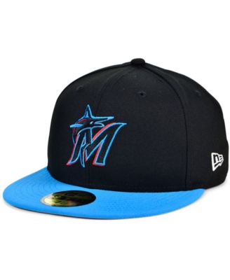 New Era - Miami Marlins Plate Patch 59FIFTY Cap