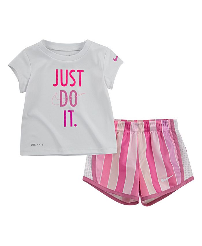 Nike Little Girls Dri-Fit Shorts - Macy's