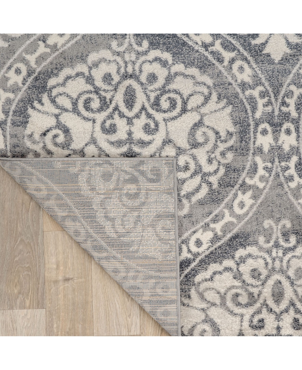 Main Street Rugs Banes 702Area Rug - Gray