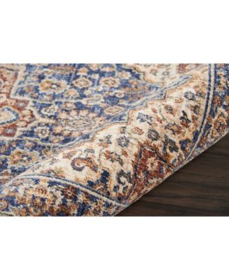 CLOSEOUT! Lagos LAG04 Blue 2'3" x 7'6" Runner Rug