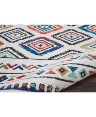 Navajo NAV06 White Rug