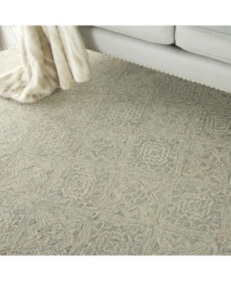 Azura AZM01 Ivory and Gray Rug
