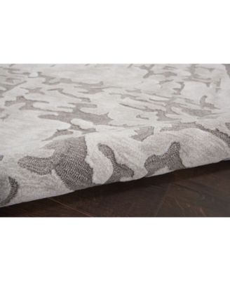 Symmetry SMM03 Ivory 5'3" x 7'9" Area Rug