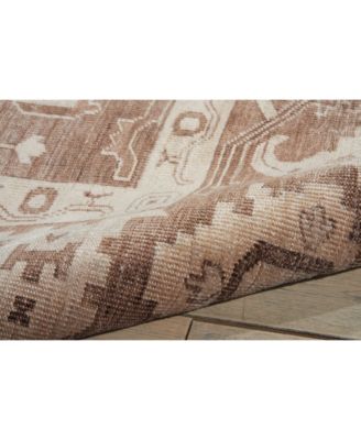 Aldora ALD06 Mocha 7'9" x 9'9" Area Rug