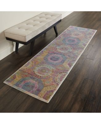 Ankara Global ANR05 Multi 2'4" x 8' Runner Rug