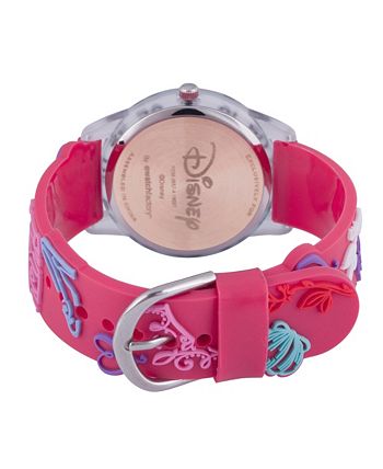 ewatchfactory - Disney Princess Snow White, Belle Girls' Clear Plastic Watch 32mm