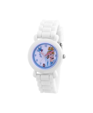 Ewatchfactory Kids' Disney Princess Cinderella Girls' White Plastic Watch 32mm