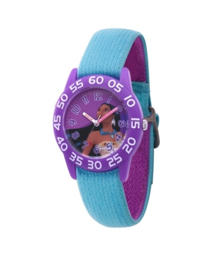 Ewatchfactory Kids' Disney Princess Pocahontas Girls' Purple Plastic Watch 32mm In Blue