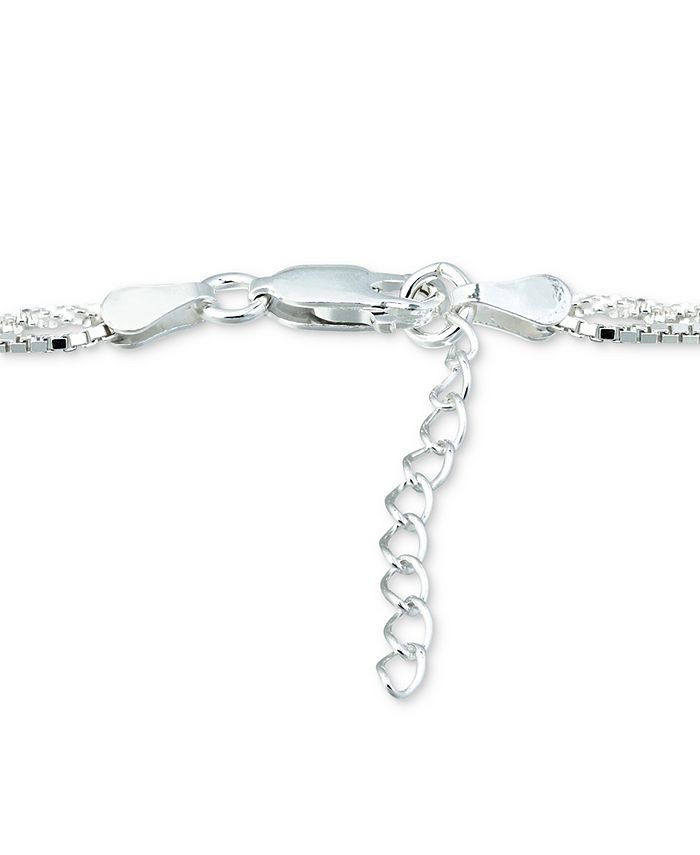 Giani Bernini - Double Row Ankle Bracelet