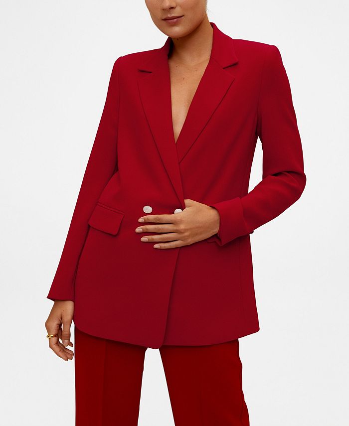 MANGO Women's DoubleBreasted Blazer Macy's