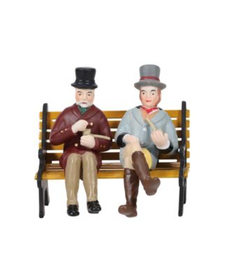 Department 56 - A Relaxing Smoke in the Park