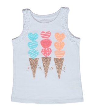 Little Girls Graphic Tank