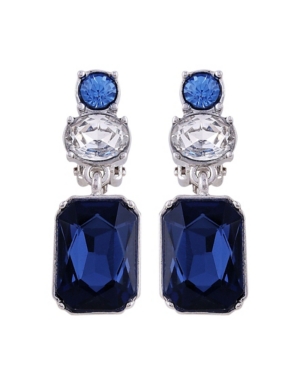 image of T Tahari Color Me Drop Clip Earring