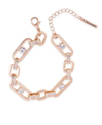 crystal link bracelet