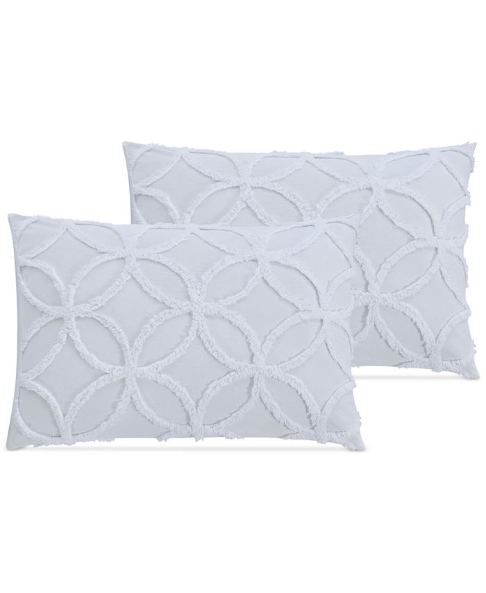 White Birch CLOSEOUT! Wedding Ring Cotton 3Pc. Tufted Chenille King