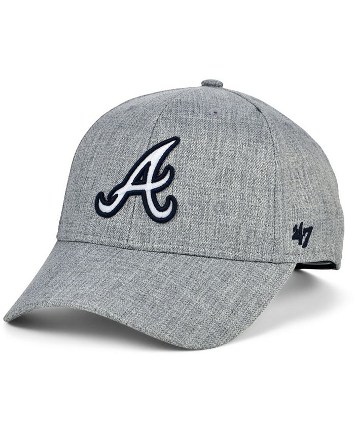Atlanta Braves Mvp Black Adjustable - 47 Brand cap