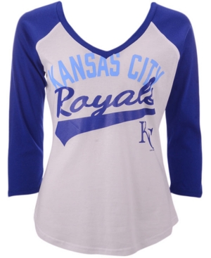 G-iii Sports Women's Kansas City Royals Its A Game Raglan T-Shirt