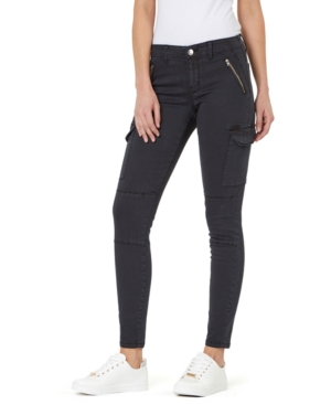 image of Mid-Rise Utility Skinny Jeans