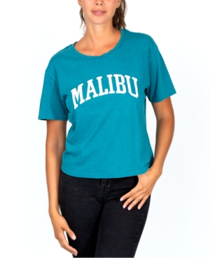 image of Rebellious One Juniors- Malibu Graphic T-Shirt