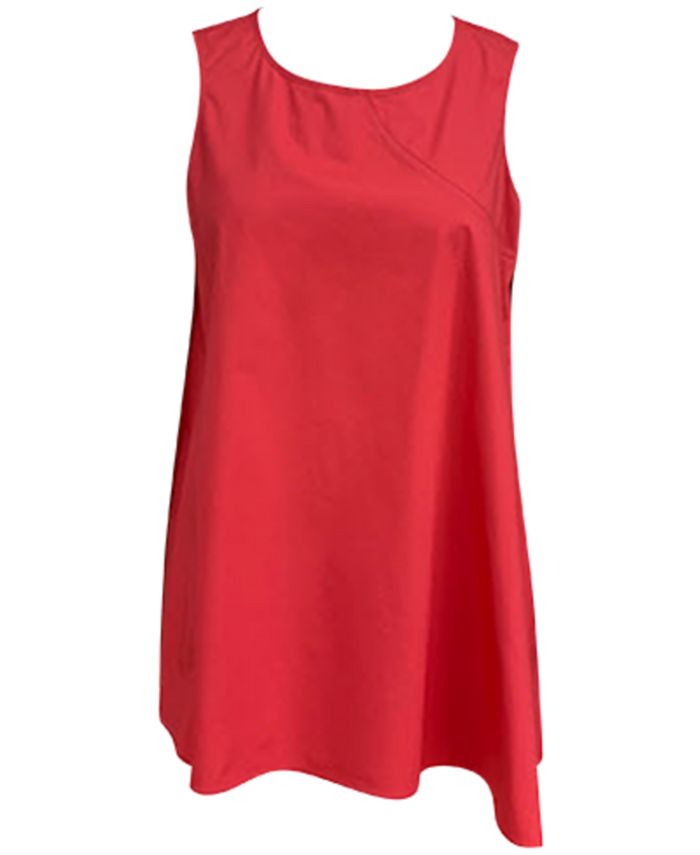 Alfani Asymmetrical Sleeveless Tunic, Created for Macy's - Macy's