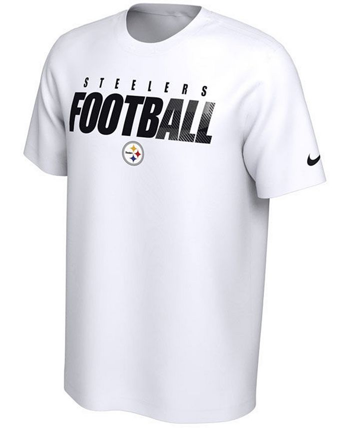 Nike Pittsburgh Steelers Men's Dri-Fit Cotton Football All T-Shirt - Macy's