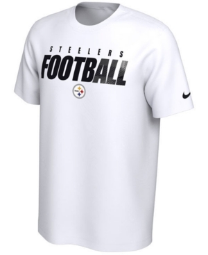 Nike Pittsburgh Steelers Men's Dri-Fit Cotton Football All T-Shirt