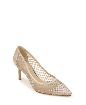 image of Jewel Badgley Mischka Women-s Floria Evening Pumps Women-s Shoes