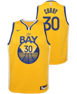 nike youth curry jersey