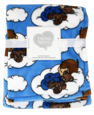 Precious Moments Coral Fleece Baby Boys and Girls Blanket