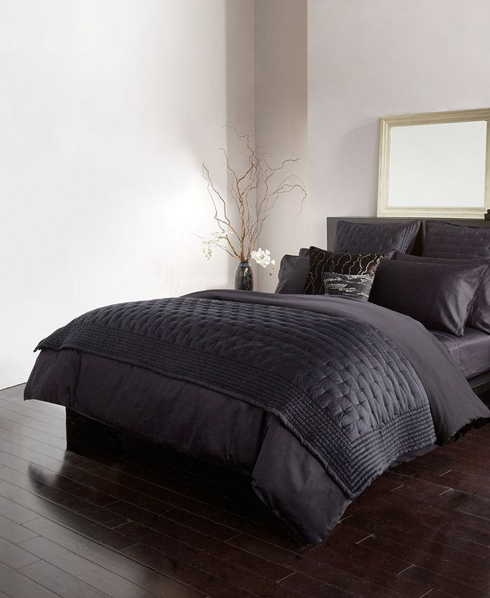 Donna Karan Essential Silk Quilt, King Macy's