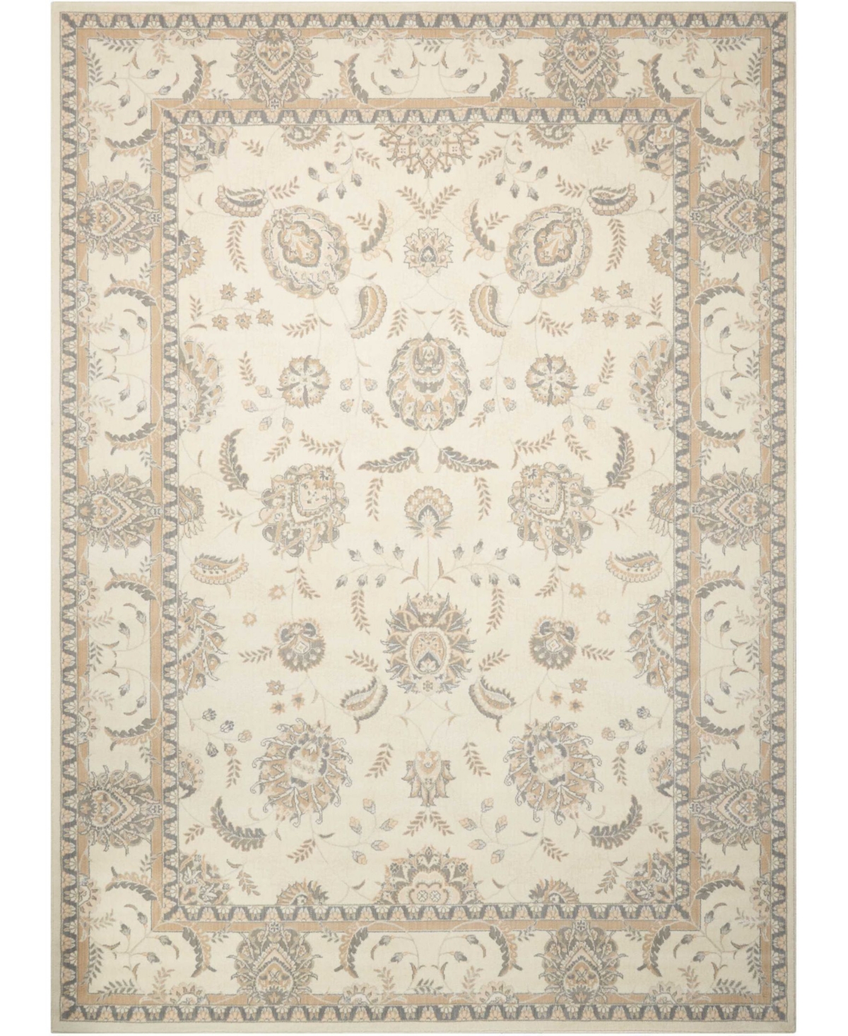 Nourison Home Persian Empire PE22 Bone 7'9in x 10'10in Area Rug - Bone