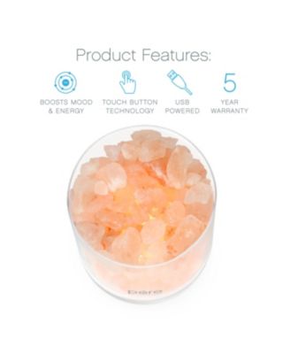PureGlow USB Salt Lamp