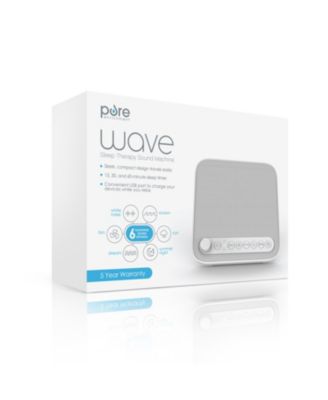 Wave Sleep Therapy Sound Machine Black