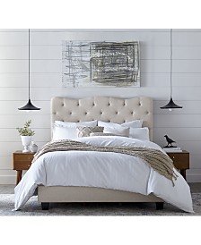 Furniture Marisol King Upholstered Bed, Monroe Upholstered King Bed Macys