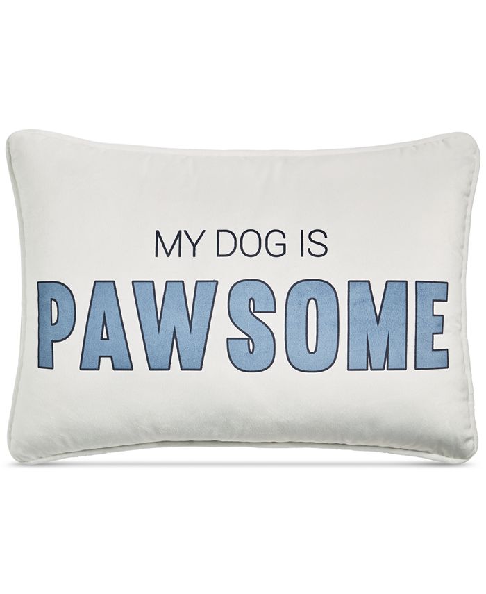 dog decorative pillow